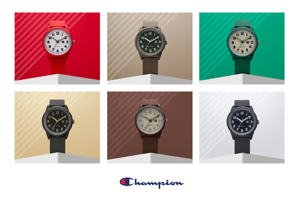 アメリカンアスレチックウェアブランド Champion（チャンピオン）腕時計コレクション第2弾が登場！