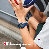 Champion ソーラーテック電波 ネイビー