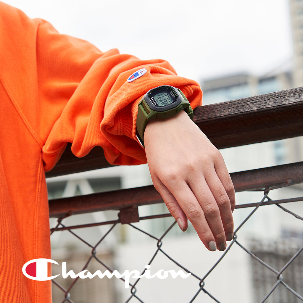 Champion ソーラーテック電波 モスグリーン – Q&Q SmileSolar ONLINE STORE