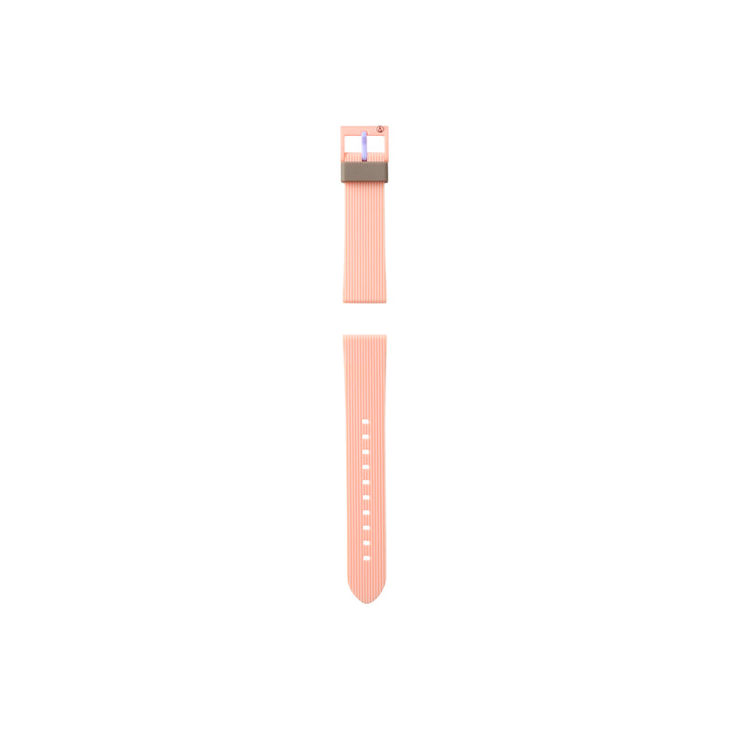 L size band Series 004 Clear x Pink