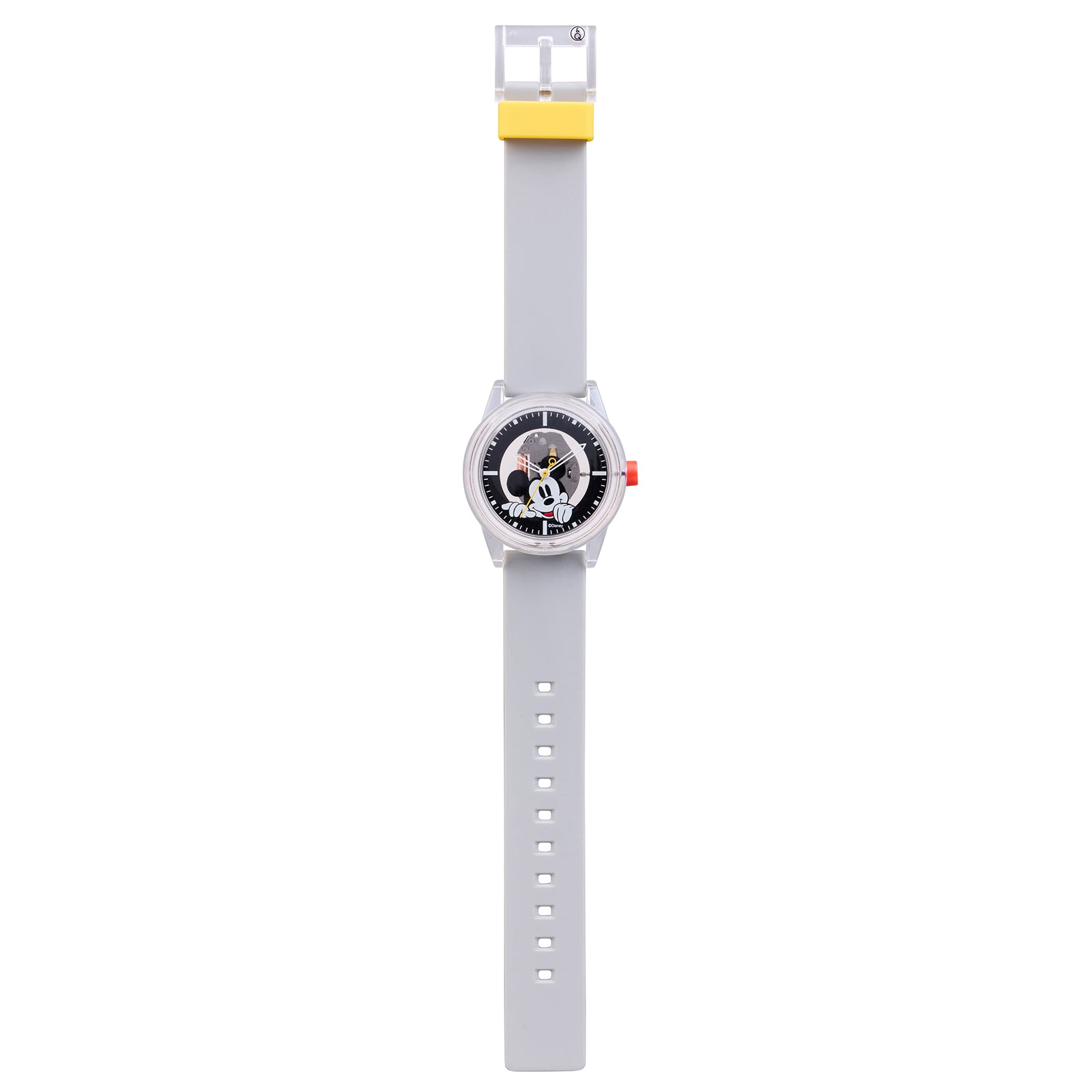 Disney Collection ミッキー グレー：ウィンドウ – Q&Q SmileSolar