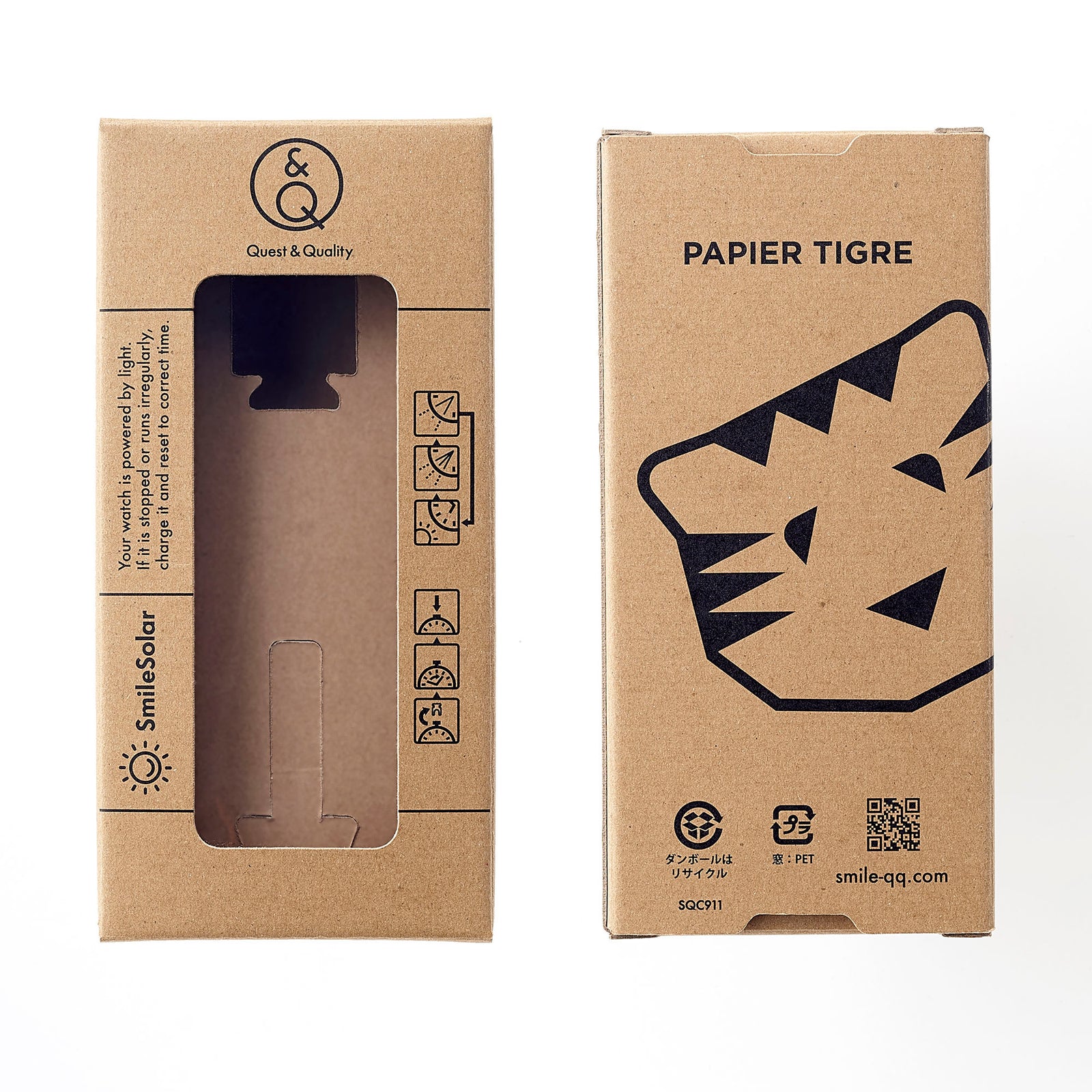 PAPIER TIGRE Collaboration watch LE ROSE【M】 – Q&Q SmileSolar