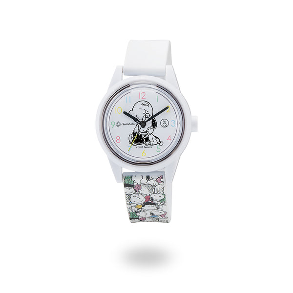 Snoopy QZ 3016 50th Anniversary Silver x Character Watch